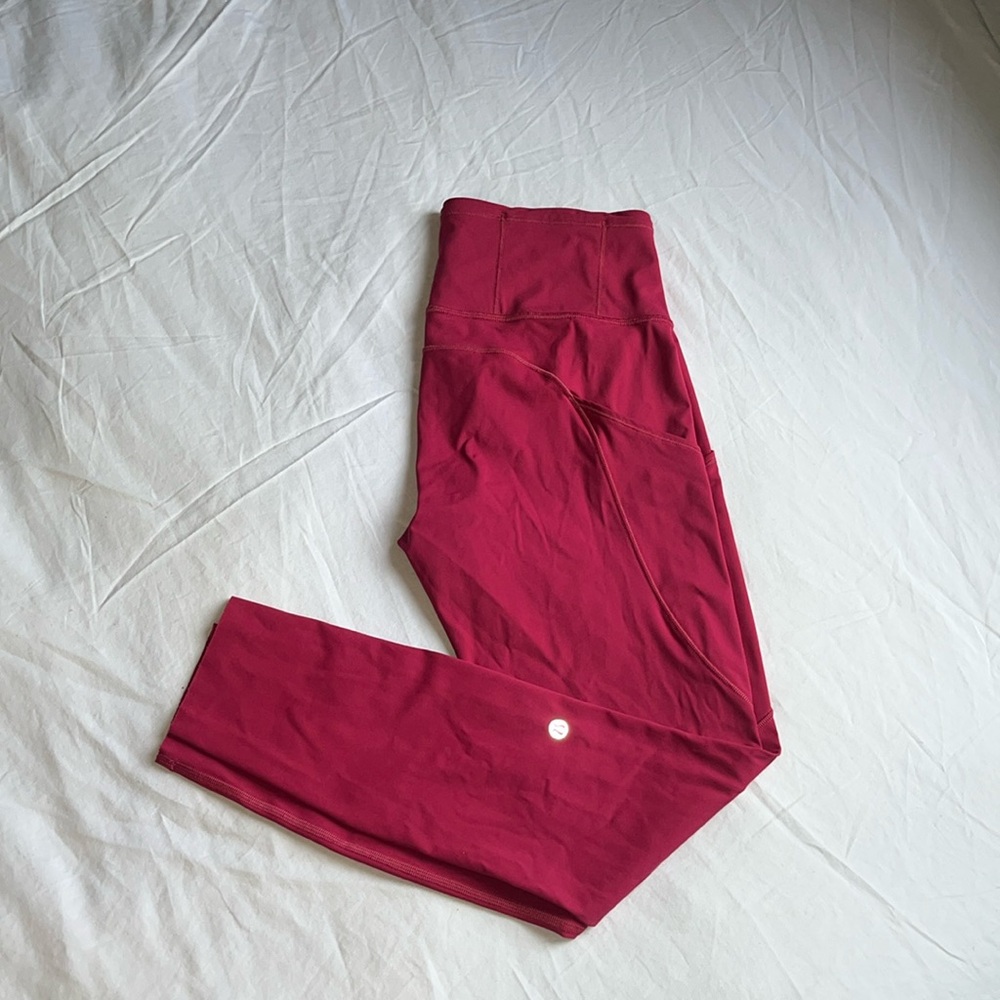 Lululemon Athletica leggings Fast Free HR 25” Tight *Pink